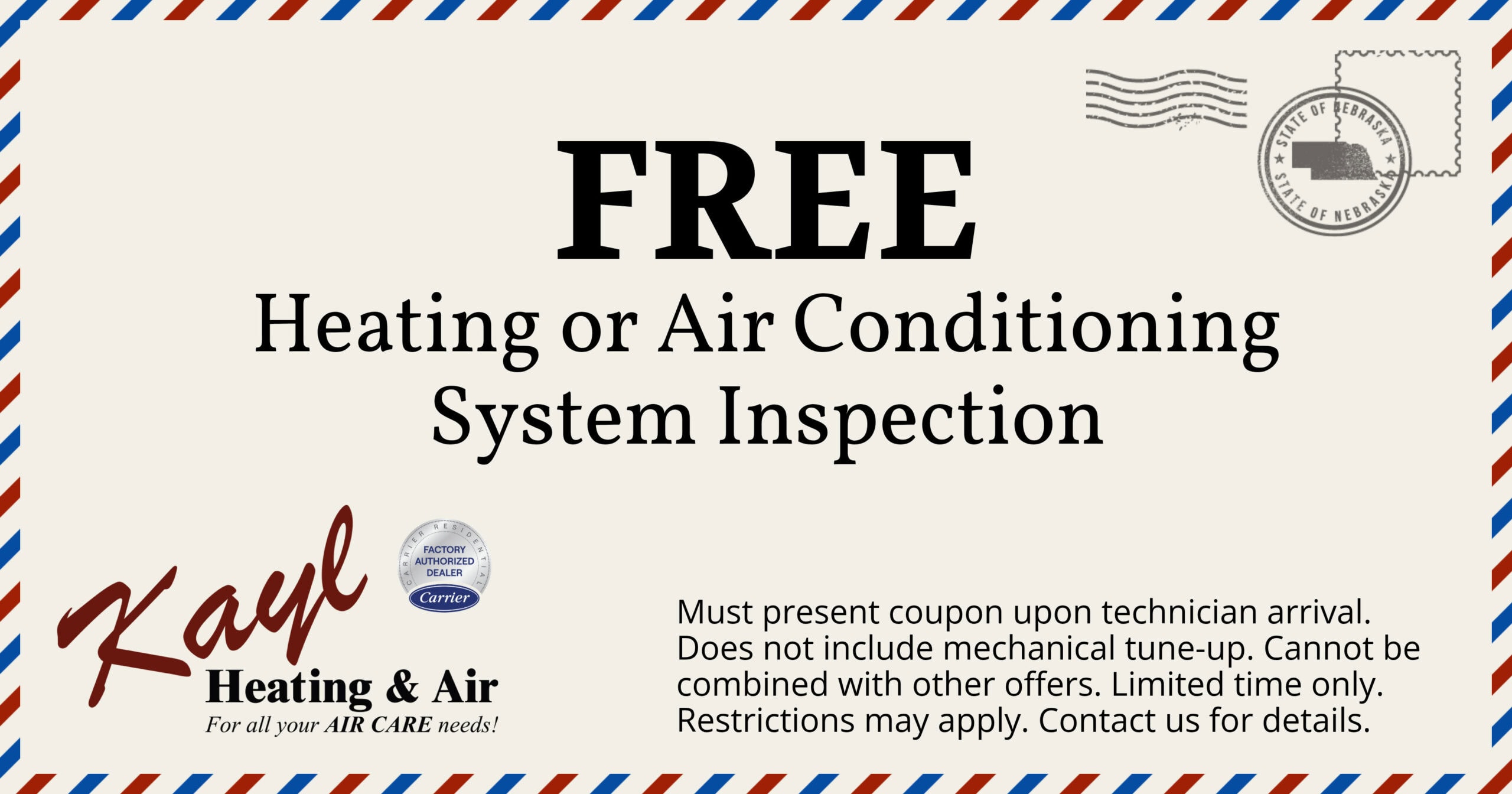 KAY Free-HeatAC-Inspect-CO