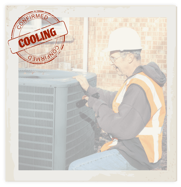 Kayl Heating & Air HVAC technician peforming AC repair in Grand Island, NE, and the Hall County area.